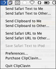 ClipClavin for Mac OS X, an If Then Software title